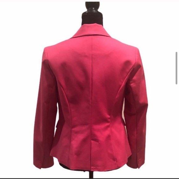 NWOT Ricki’s coral one button blazer size 6 - Picture 2 of 5
